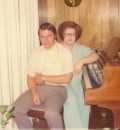 In living room of Robert & Leola Judy's home approx 1971-72